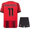 Officiële Voetbalshirt + Korte Broek AC Milan Ibrahimovic 11 Thuis 2023-24 - Kids